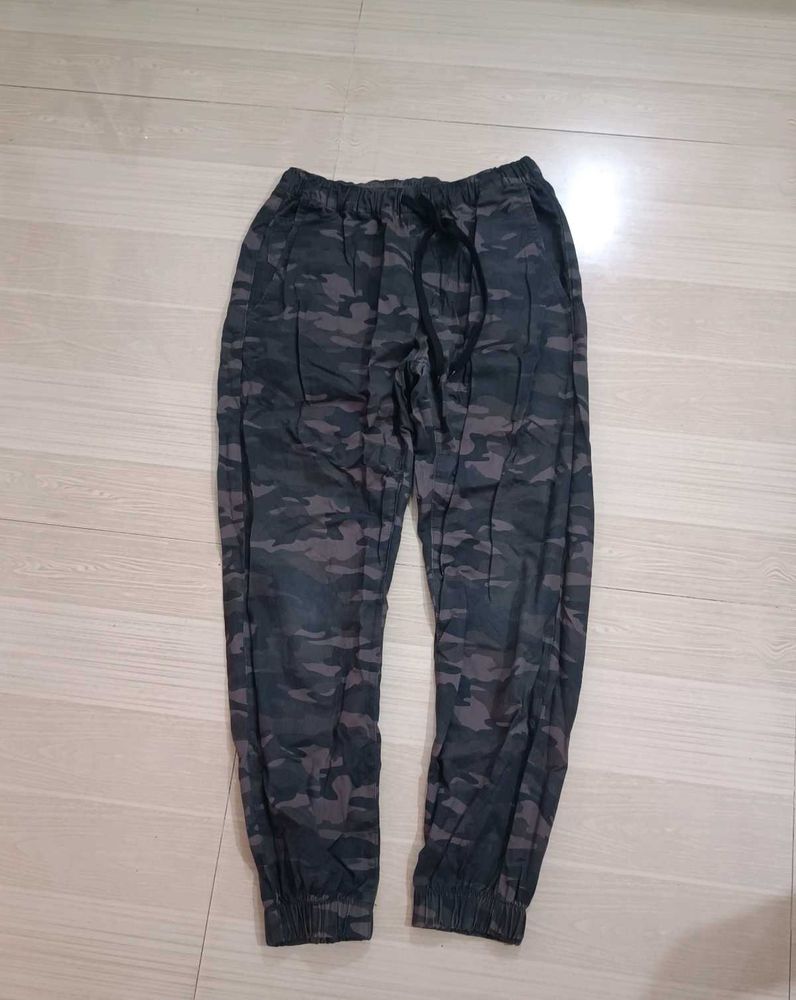 Camo Print Joggers