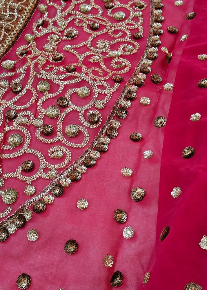 Pink Saree