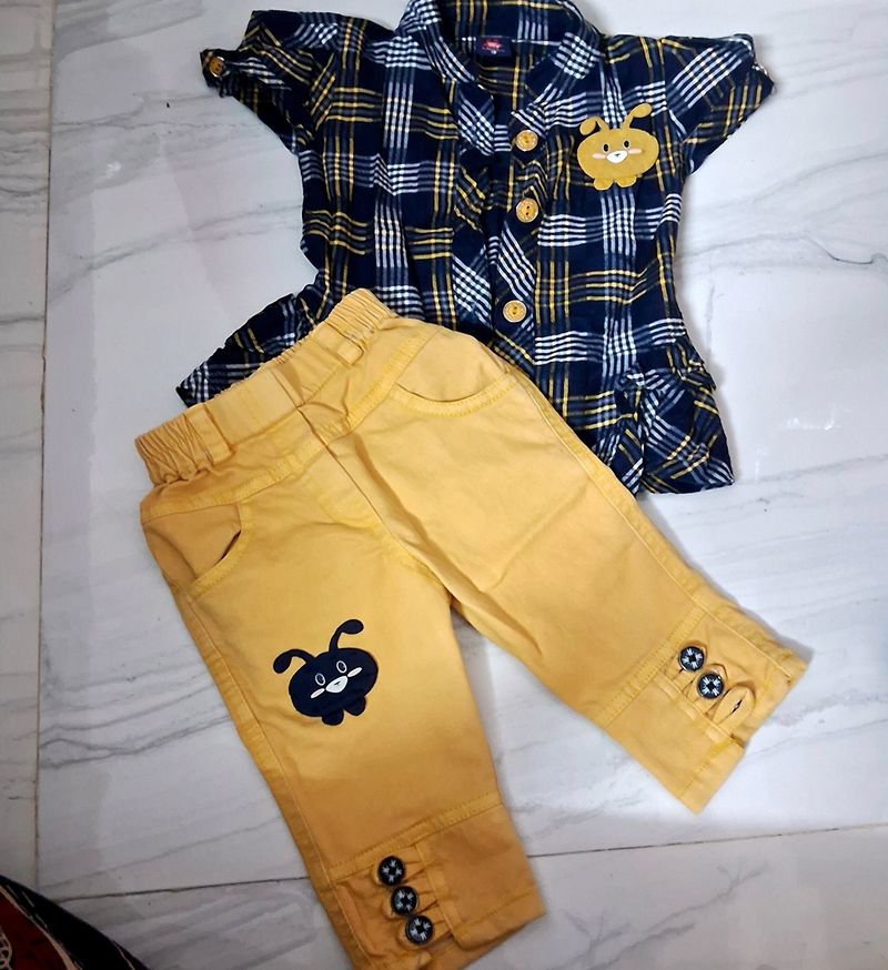 Capri Set For Baby Girl