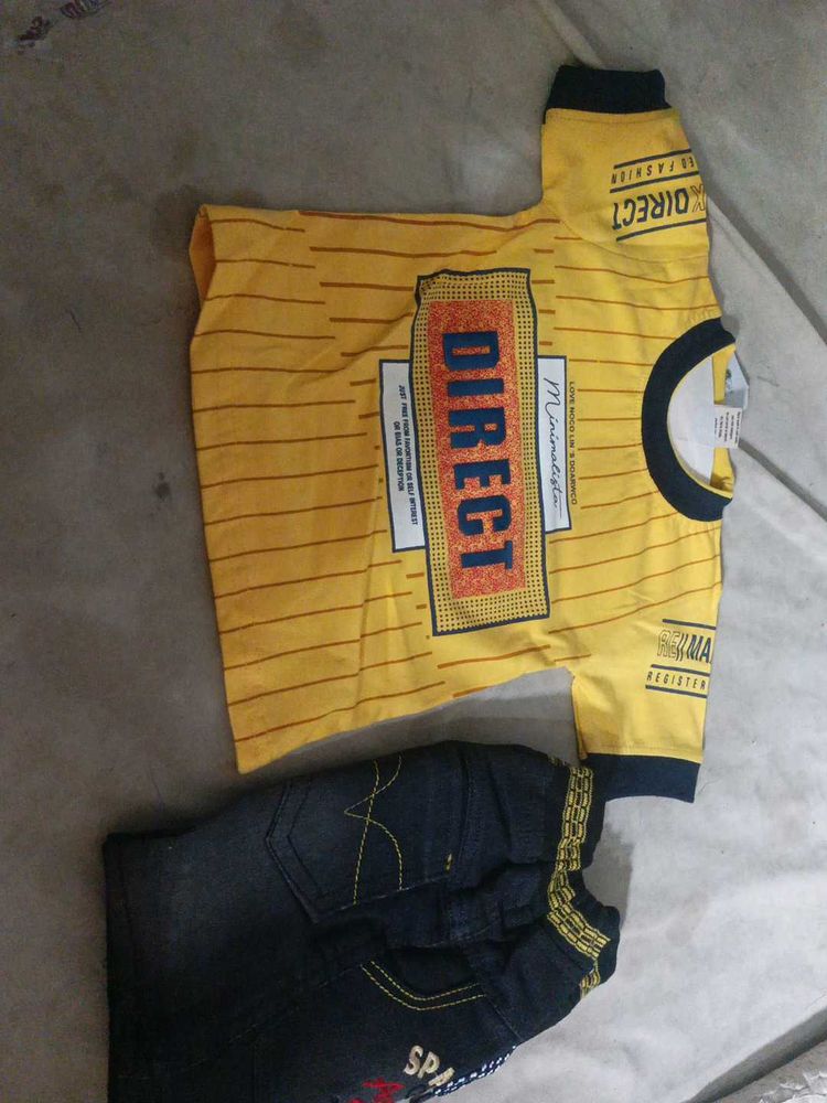 Striped Yellow T-Shirt