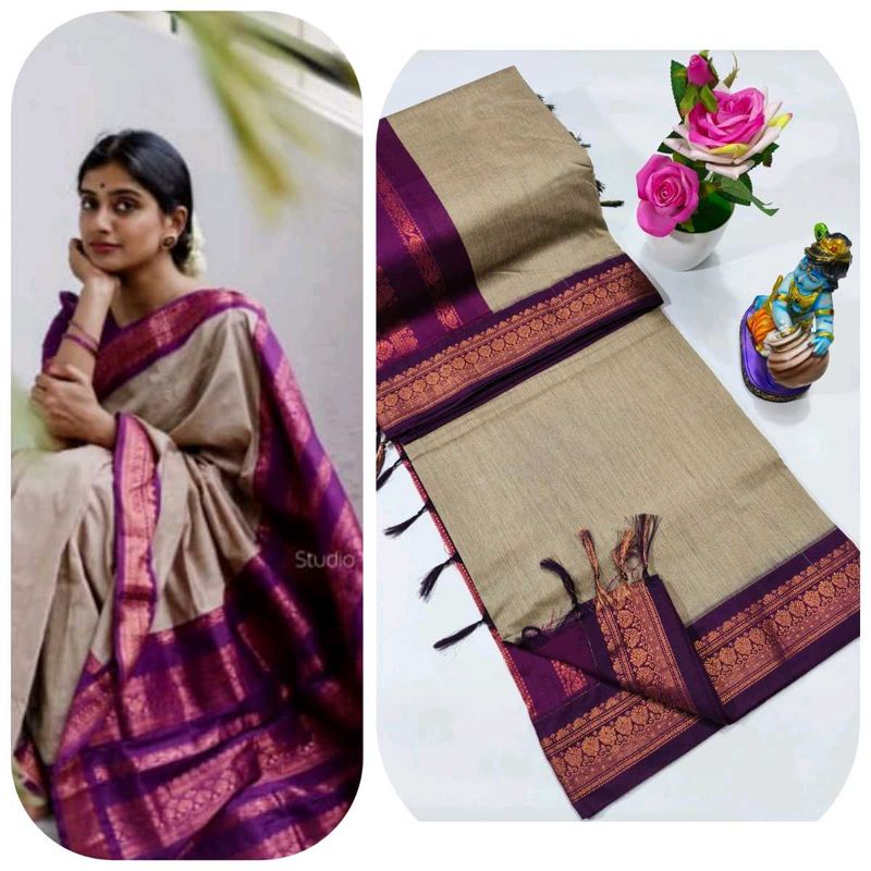 Elegant Traditional Kalyani Cotton Saree