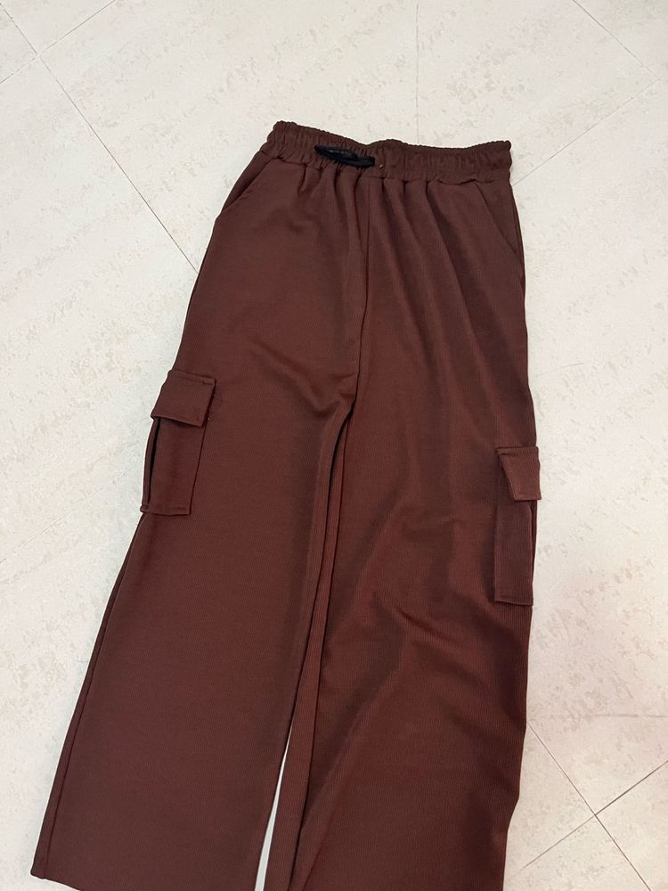 Brown Casual Trouser