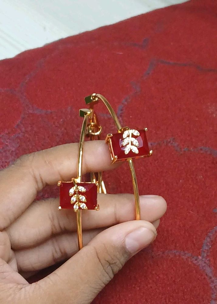 Maroon Stone Bracelet
