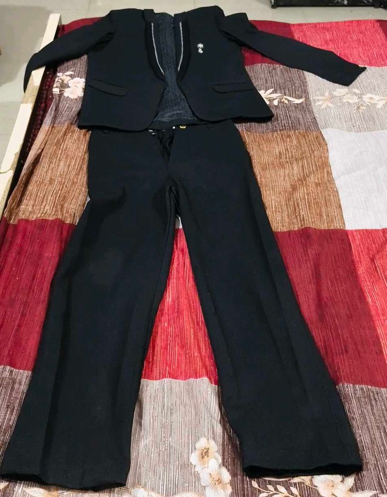 Elegant Black Suit Set