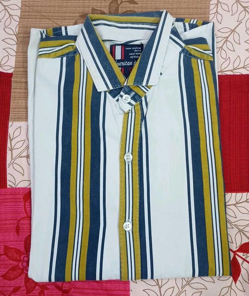 Striped American Polo Shirt