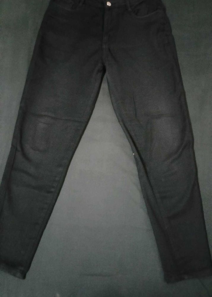 Classic Black Denim Jeans