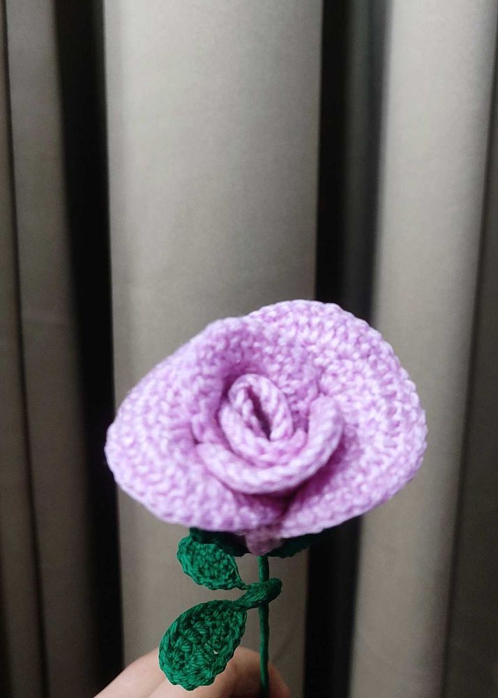 Crochet Rose - Handmade Flower