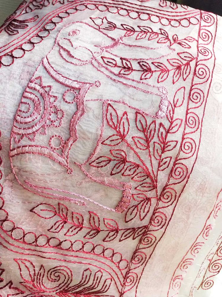 Embroidered Tissue Cloth