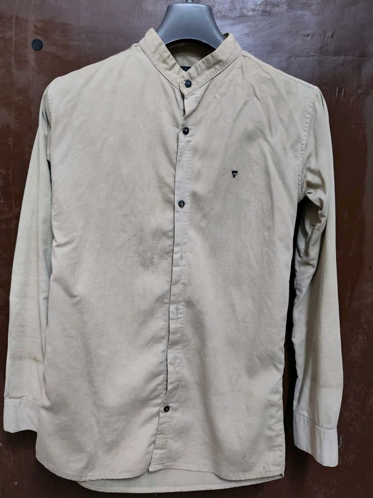 Stylish Band Collar man Shirt