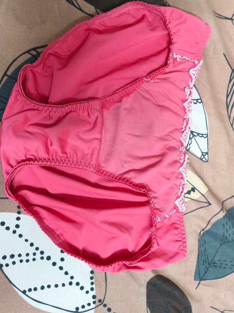 Pink Cotton Panties