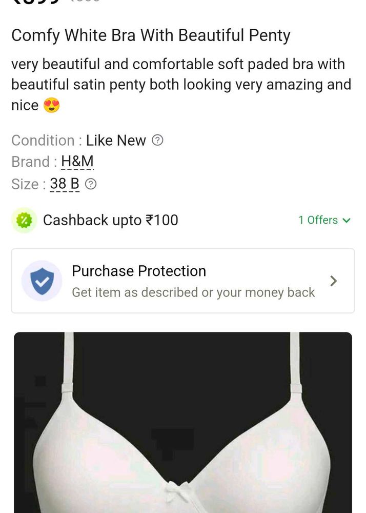 Very Beautiful Bra Set Cami With Suit