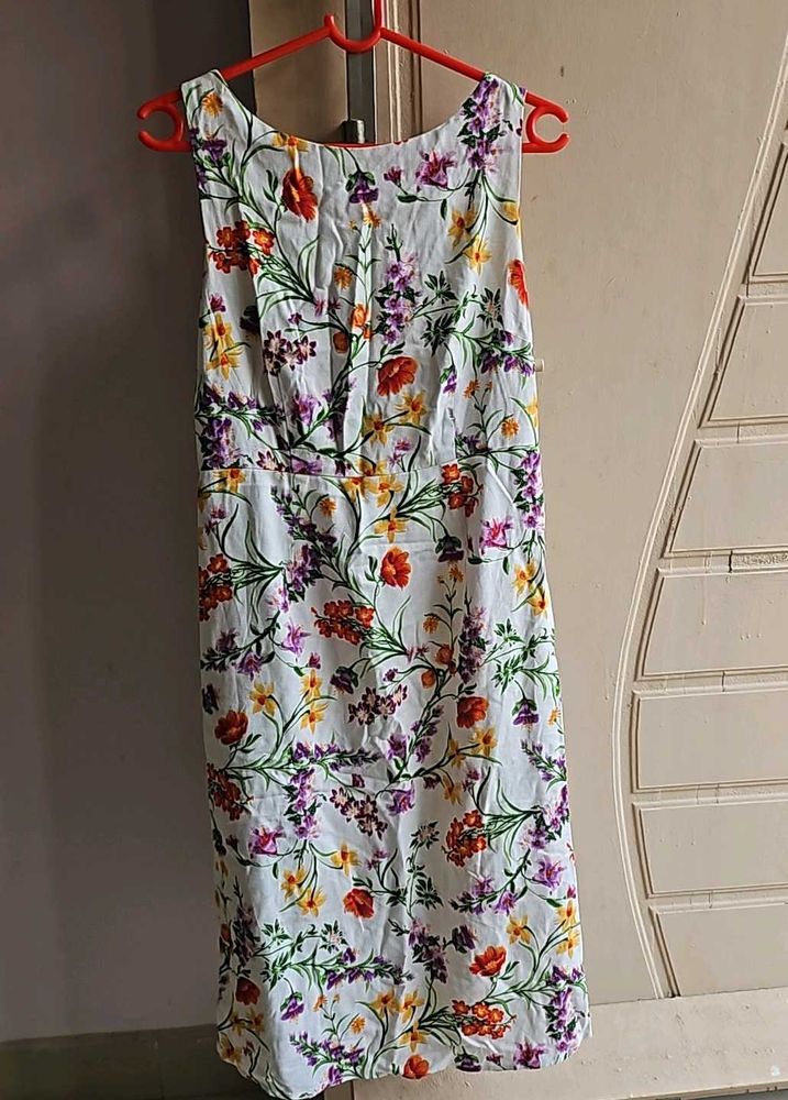 Floral Printed Midi Dress