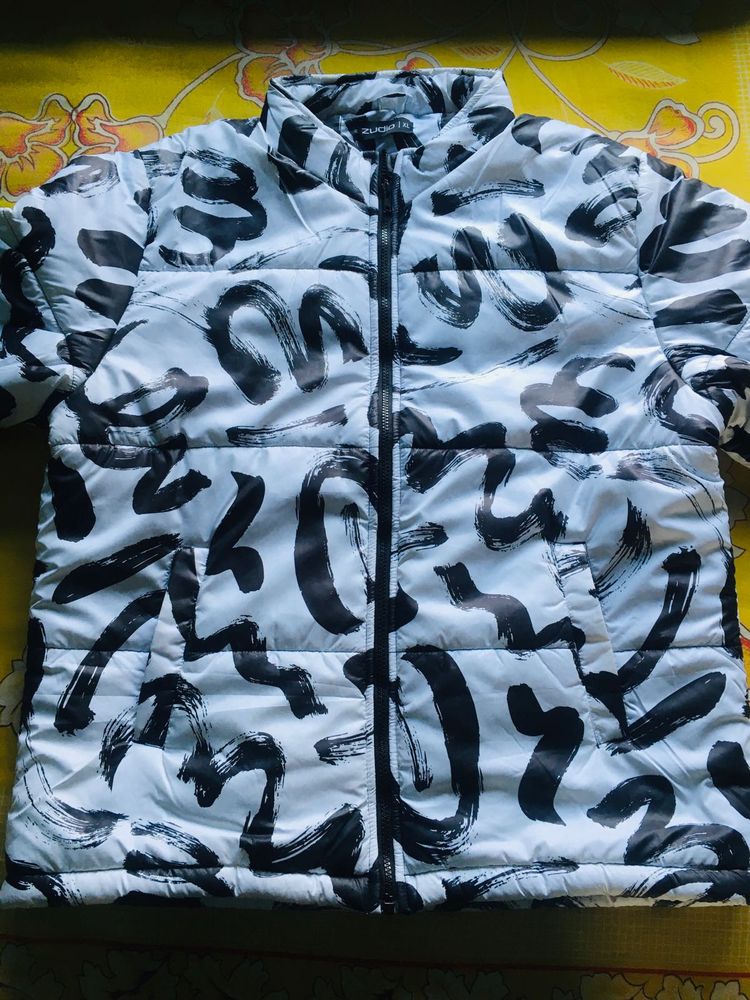 Stylish Patterned Winter Jacket