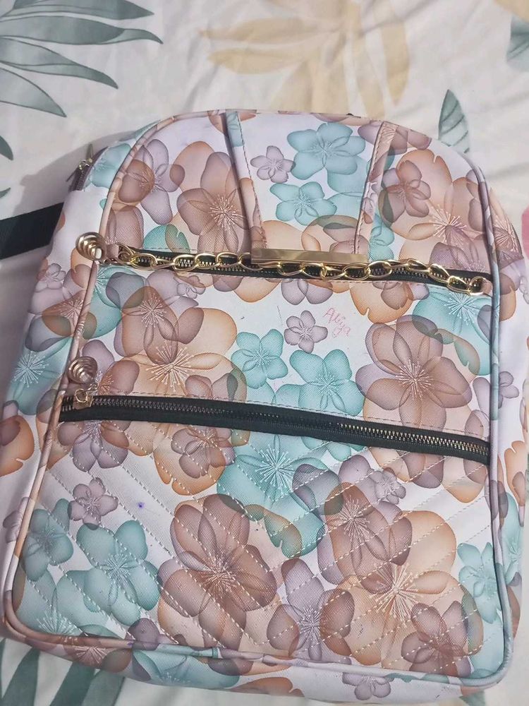 Floral Backpack