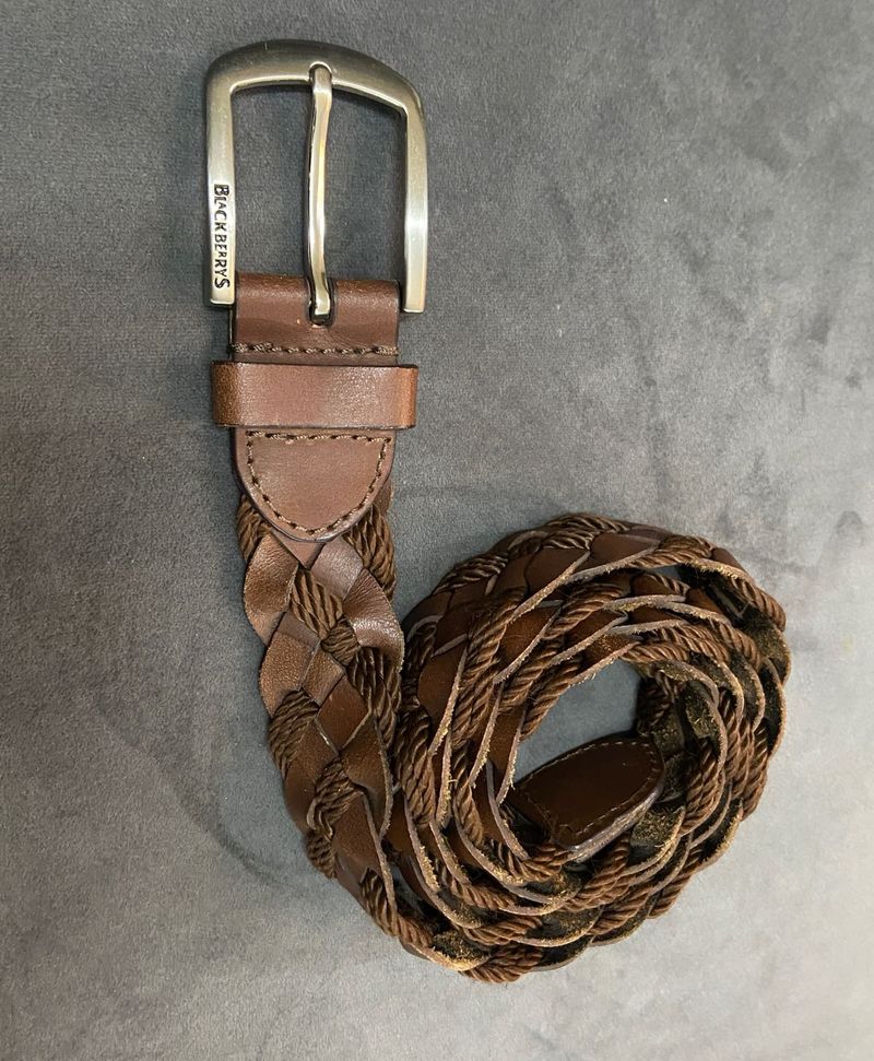 Blackberrys Leather Belt