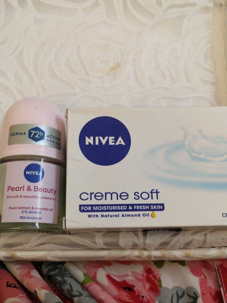 Nivea Beauty Bundle roll and soap combo