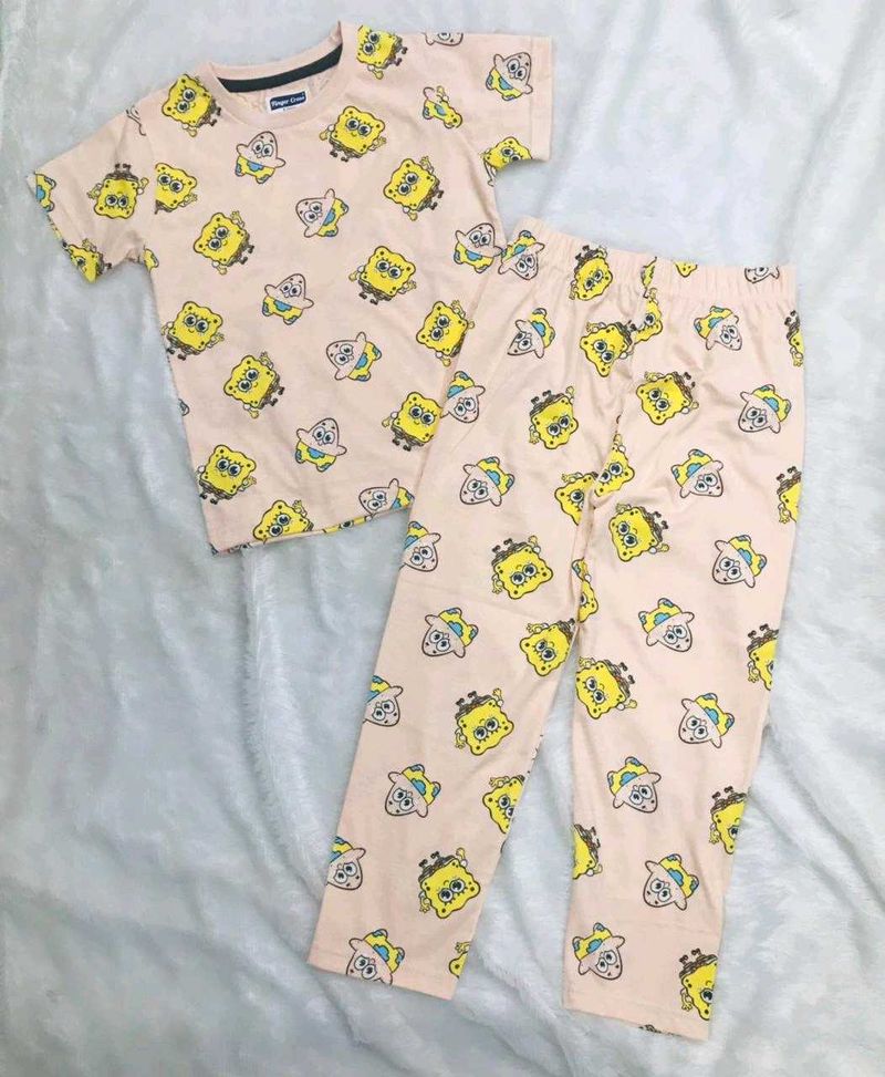 Spongebob Pajama Set
