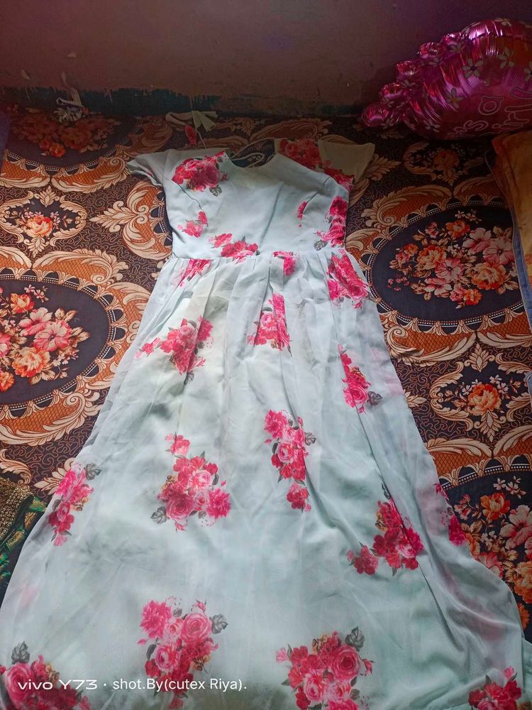 Floral Print Maxi Dress