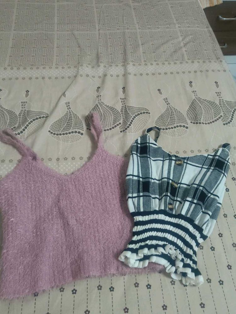 Set Of 2 Cute Tops