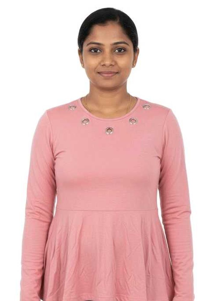 Pink Long Sleeve Top Combo