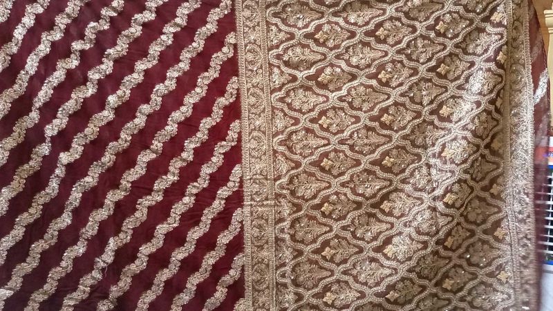 Heavy Stone Work Saree