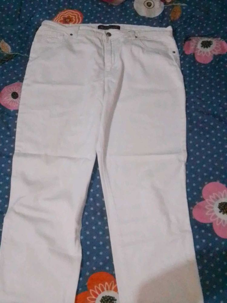 White Denim Jeans