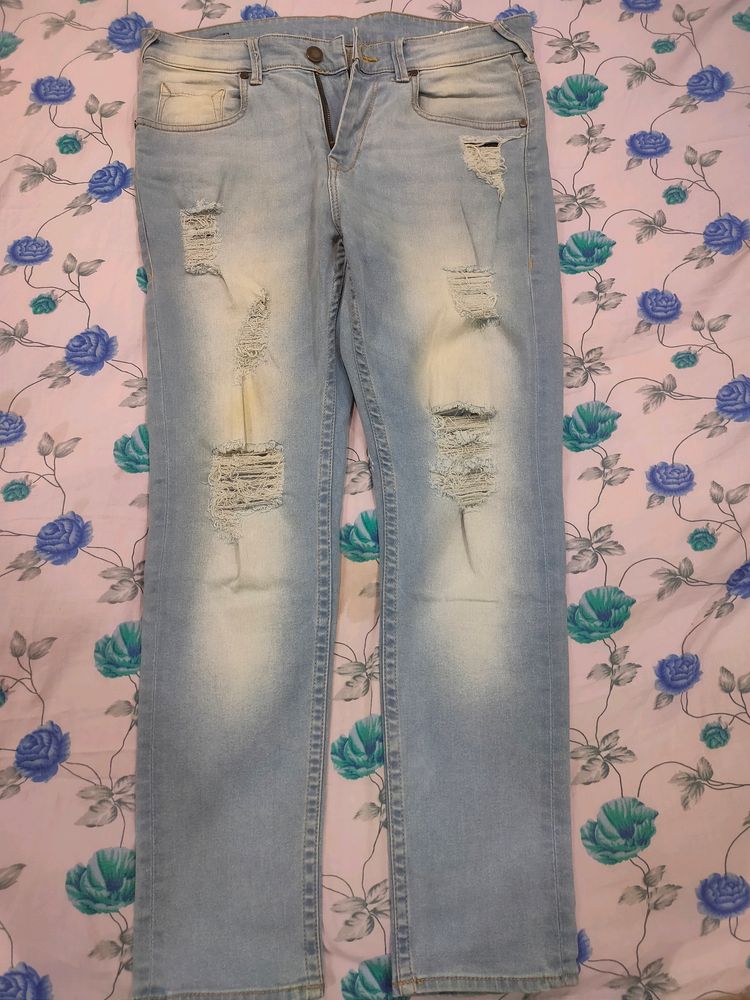 PRICE DROP Here&amp;Now Distressed Denims