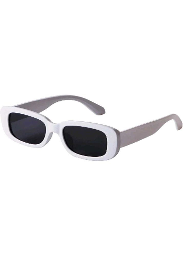 White Retro Sunglasses
