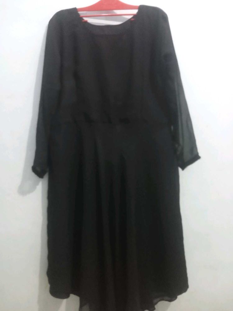 Black Kurti Frock