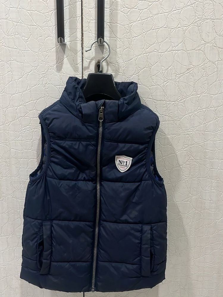 H&amp;M Boys Padded Vest - Navy Blue