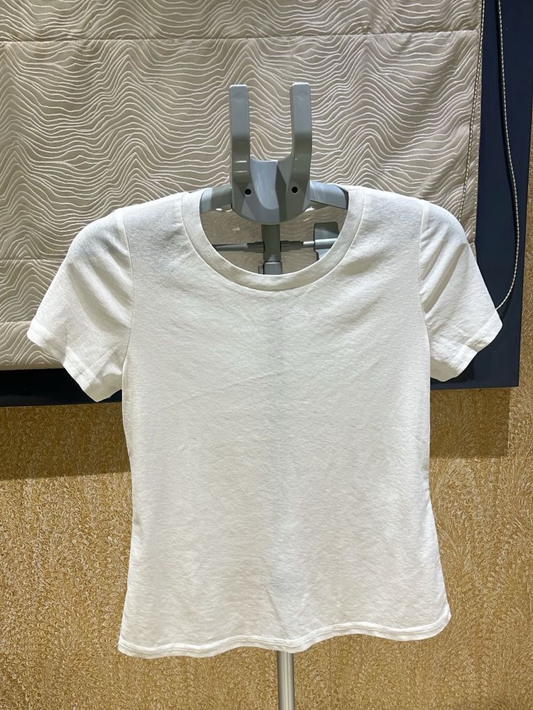 White Short Sleeve T-Shirt