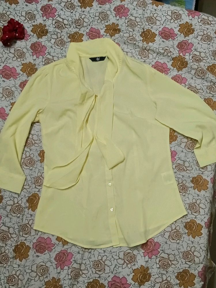 Yellow Shirt Top In Very Good Condition.