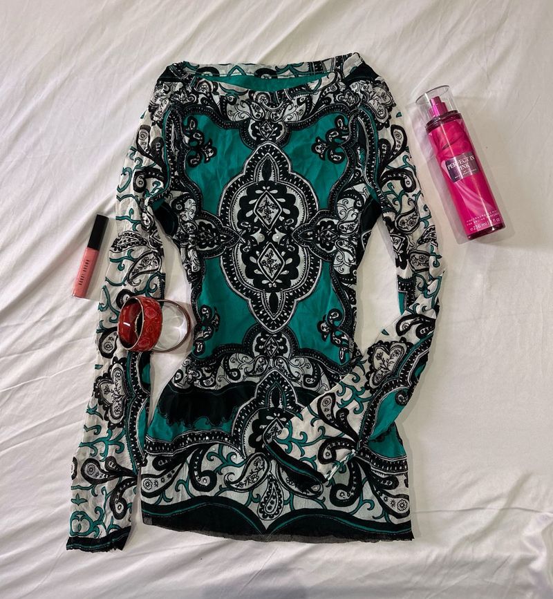 Vintage Ornate Top🌟