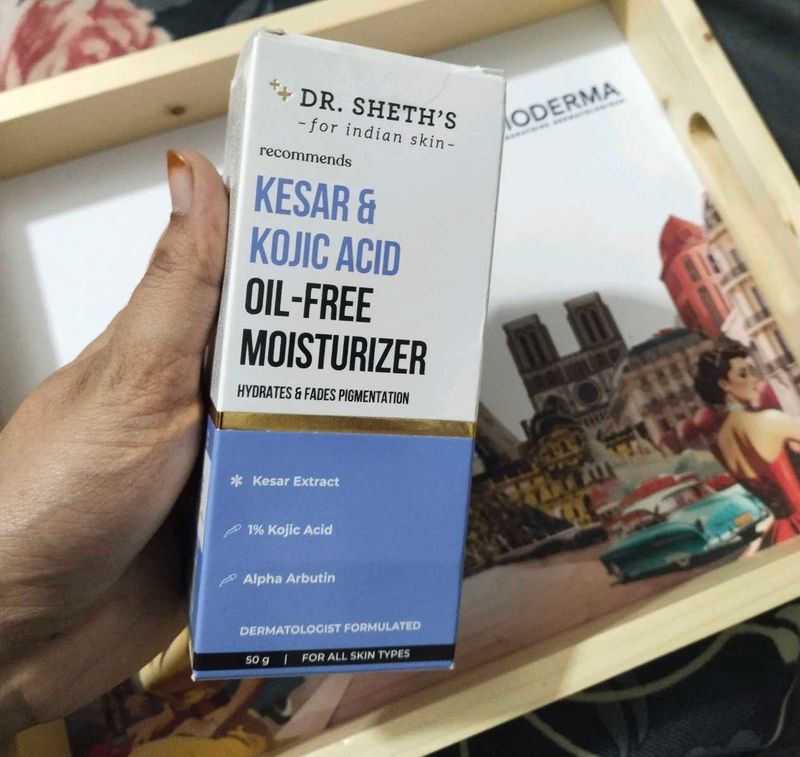 New🥳 Dr. Sheth's Kesar Kojic Acid Moisturizer