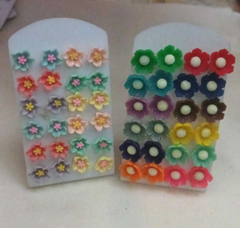 Flower Stud Earring Sets