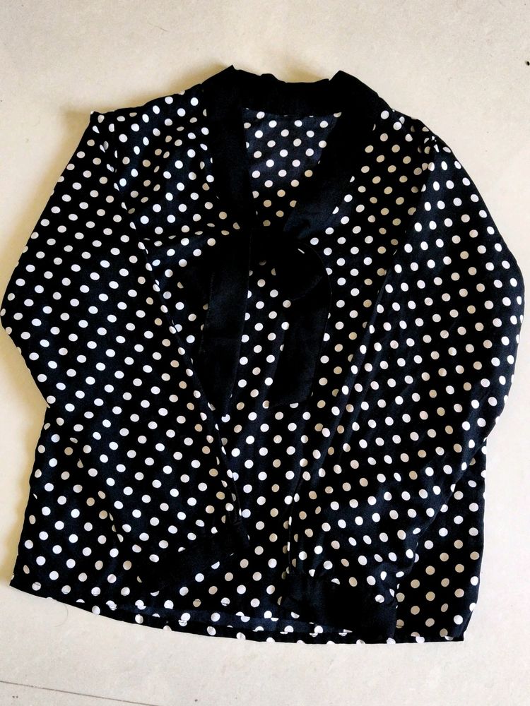 Polka TOP Black