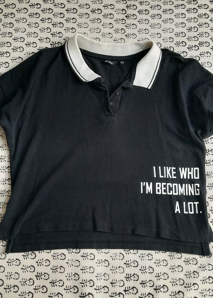 ZUDIO black crop top