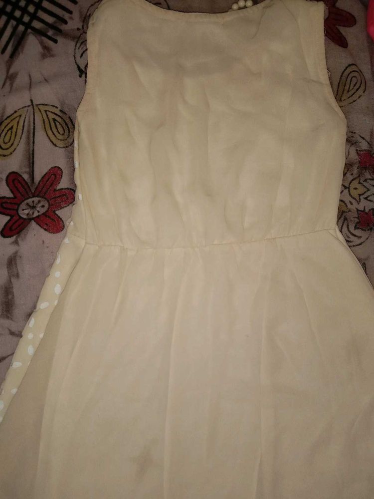 Cream Dress