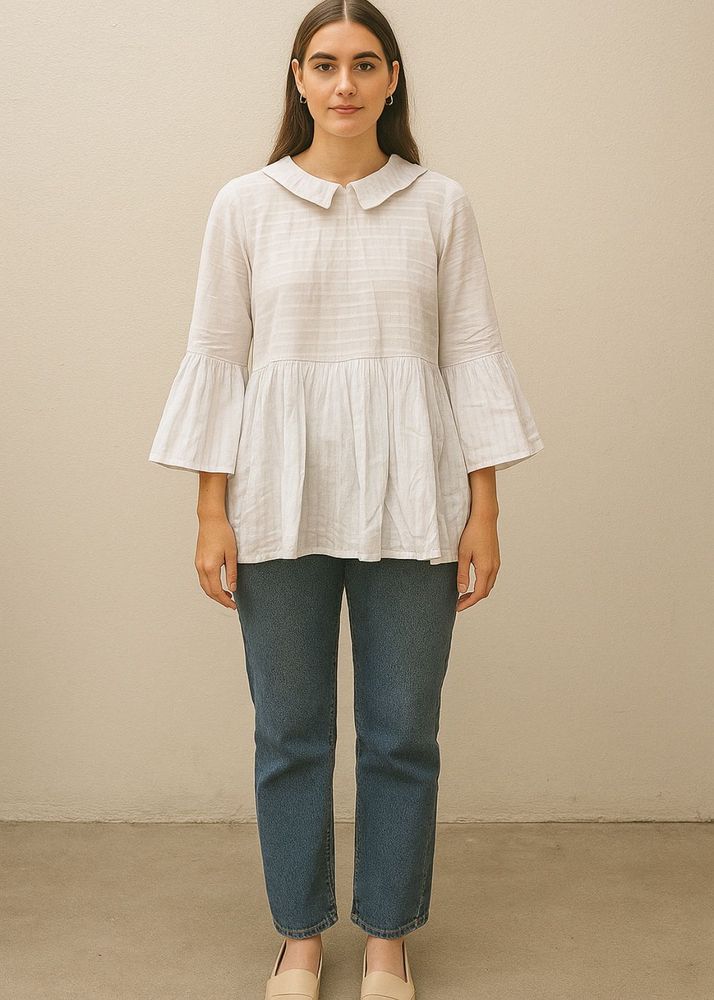 Korean White Top