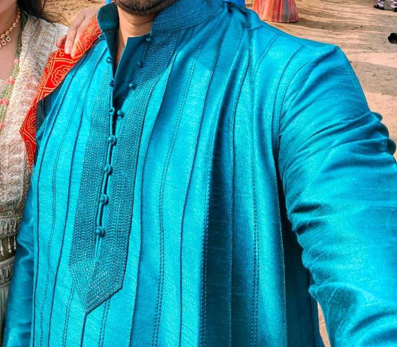 Note it's fit to L and Xl -Teal Ethnic