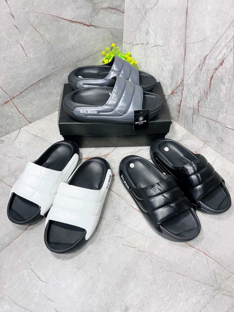 Balmain Paris Flip Flops