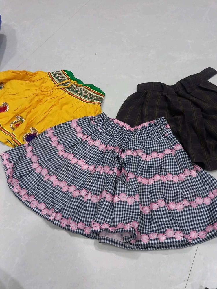 Girls' Skirt Bundle - Cute &amp; Stylish