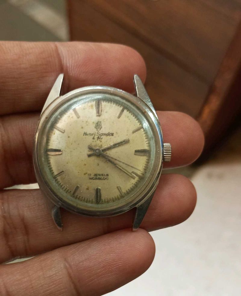 henri sandoz &amp; fils 17 jewels Vintage Dial