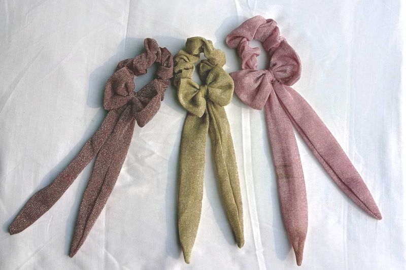 Beautiful Shiny Hair Bow Band
