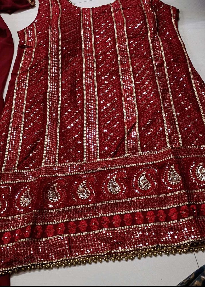 3 Piece Kurta Sharara/Garara Set