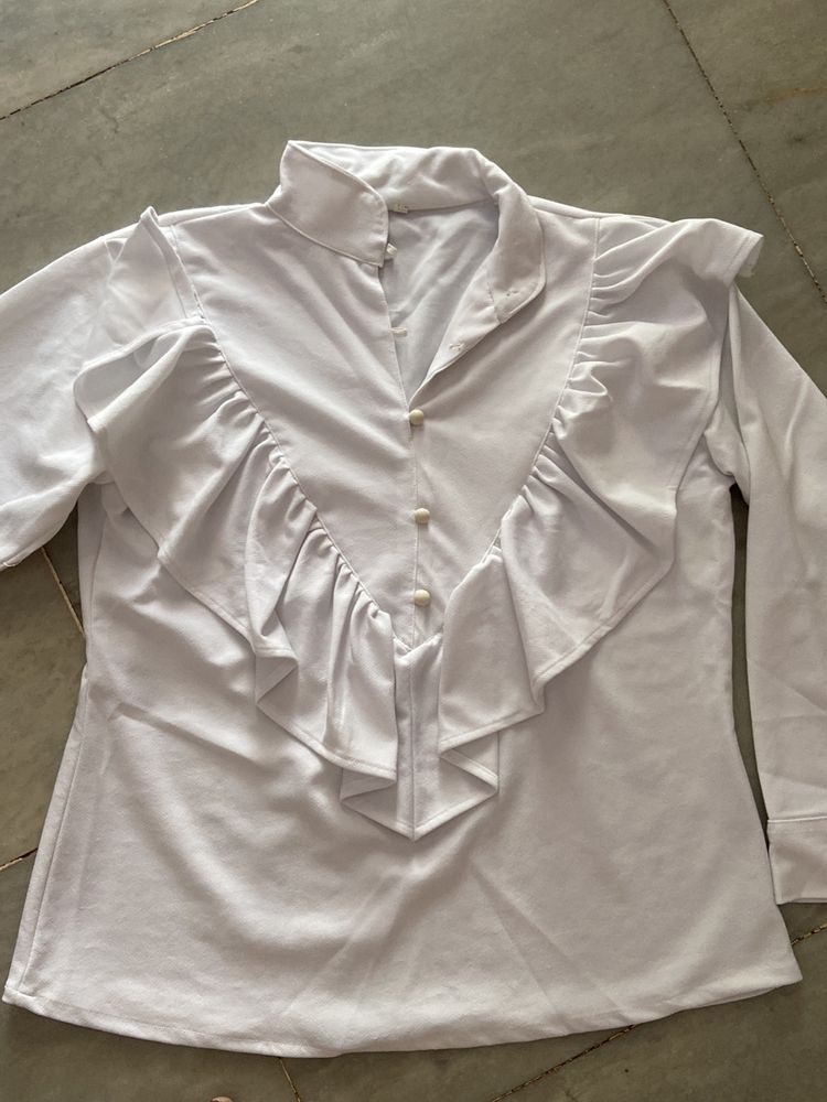 White Butterfly Top