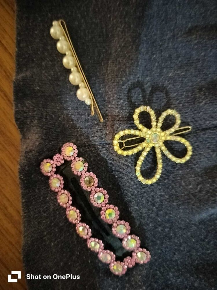 Designer Hair Clip Set