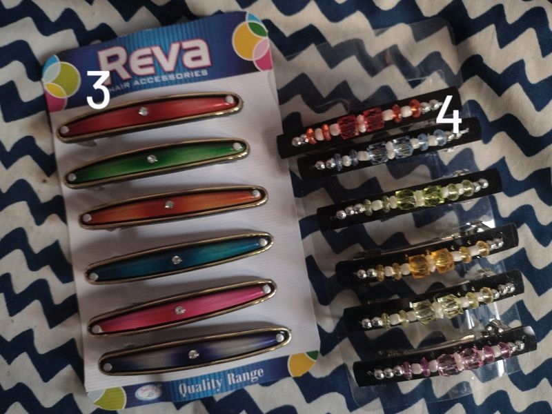 12 Pcs Hair Clips New