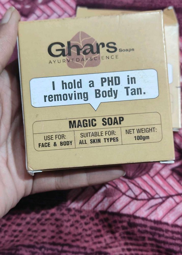 Ghar Magic Soap - Body Tan Removal