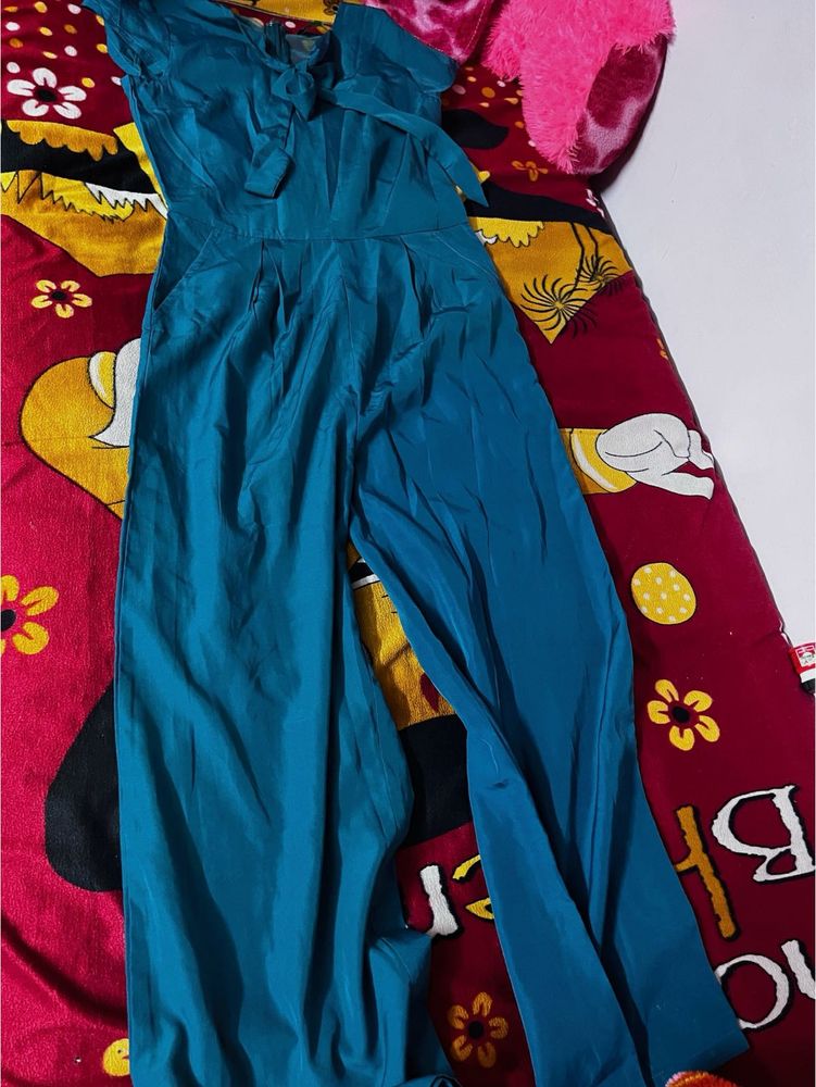 Stylish Blue Jumpsuit